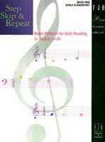 Step, Skip & Repeat: Basic Patterns for Note Reading piano sheet music cover